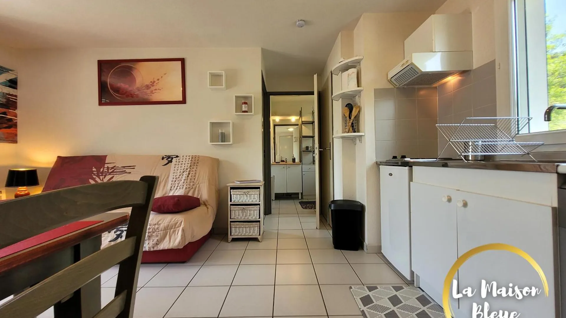 公寓 La Maison Bleue, Village Vacances, Piscine, Parking Saint-Geniez-dʼOlt 法国